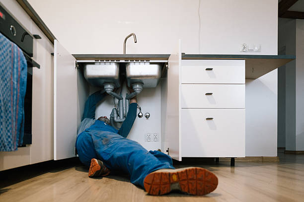 Professional Plumbing technician working in Winterville, NC